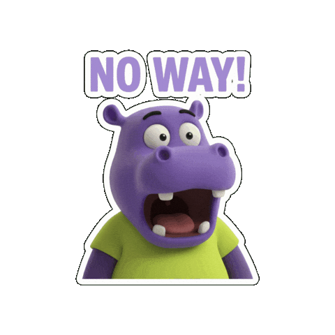 Angry No Way Sticker