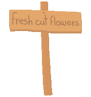 citygirlflowerfarm cats flowers canada farm Sticker