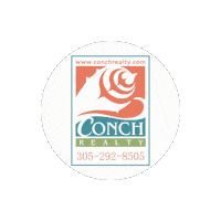 Conchrealty conch realty conch reality conchrealty Sticker