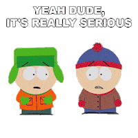 Serious Stan Marsh Sticker by South Park