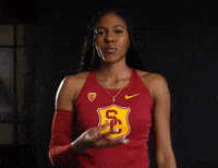 Track Field Sport GIF by USC Trojans