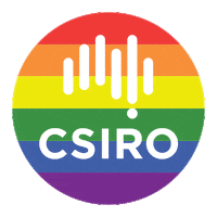 Mardi Gras Pride Sticker by CSIRO