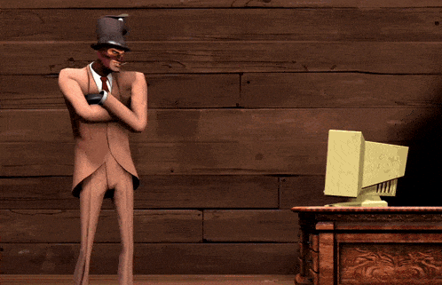 Shocked Team Fortress 2 GIF