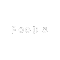 huayaya food white yummy word Sticker