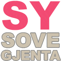 Syglede Sticker by Stofflykke