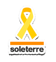 SOLETERRE gcc soleterre 15febbraio nastro oro Sticker