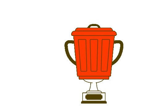 Trash Midi Sticker by GODNEWS e.V.