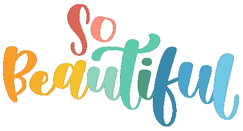 So Beautiful Sticker