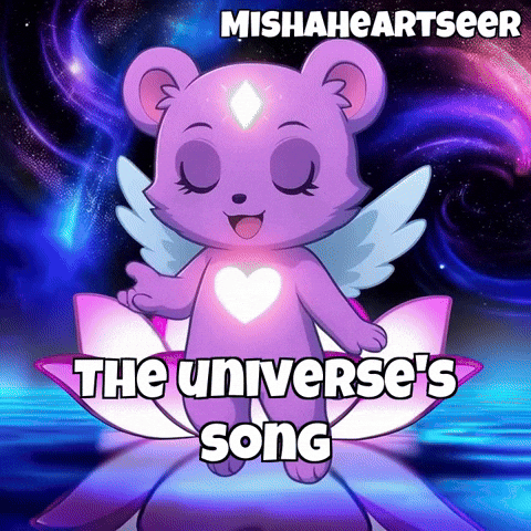 Meditation Glow GIF by MishaHeartseer