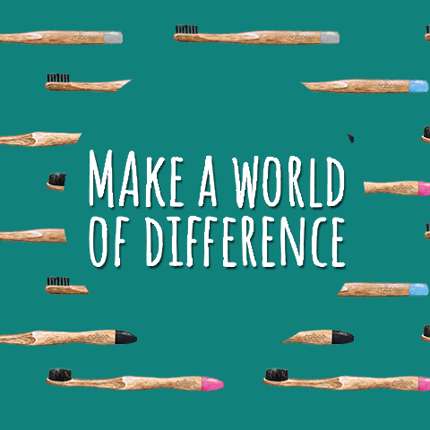 natboobrush giphyupload world bamboo toothbrush GIF