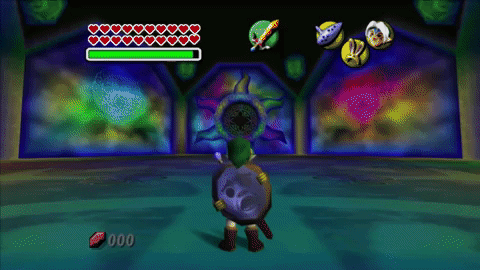 majoras mask zelda GIF