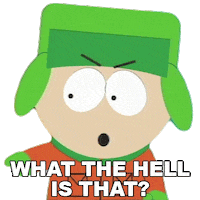 What Is That Kyle Broflovski Sticker by South Park