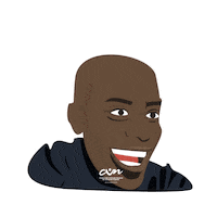 yosoycun meme feliz afro negro Sticker