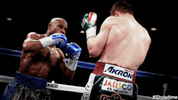 floyd mayweather punch GIF by SHOWTIME Sports