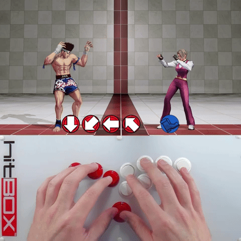 HB - KOFXV - King - Venom Strike - Tiger Knee (P2)