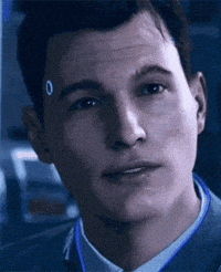 Detroit Become Human Wink GIF