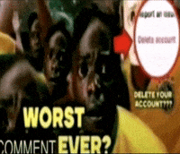 Comment Delete Your Account GIF