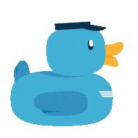 Maersk_official logo rainbow ocean airplane Sticker