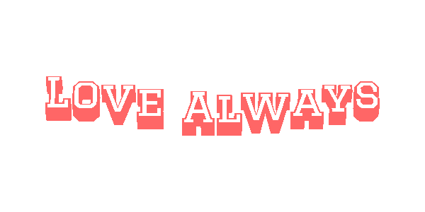 Love Always Sticker by Jennifer Greenhill