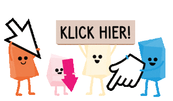 Pointing Click Sticker by Duschbrocken