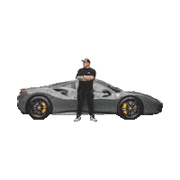 Sports Car Racing Sticker by V10 Projects