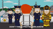 war police GIF by South Park 