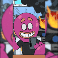 Mobile Phone Fire GIF by Octo Gaming