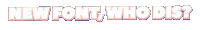 Lettering Who Dis Sticker by Ergonauth