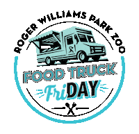 Friday Food Truck Sticker by Roger Williams Park Zoo