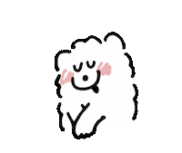 In Love Dog Sticker