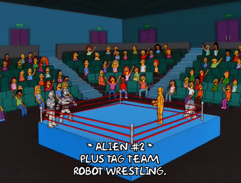 episode 9 robot wrestling GIF