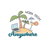 anywherehk anywhere anywheretoday Sticker
