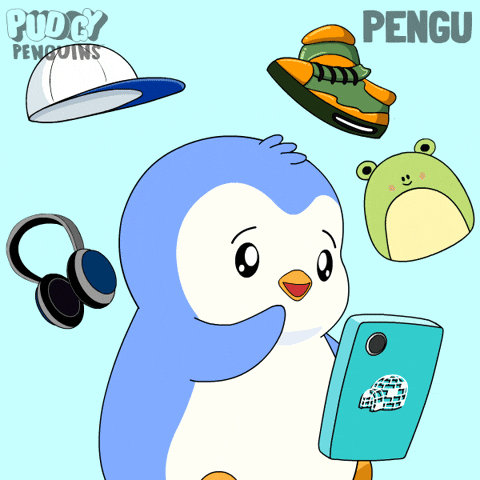 Merry Christmas GIF by Pudgy Penguins