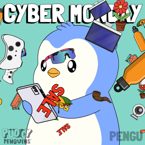 Merry Christmas GIF by Pudgy Penguins