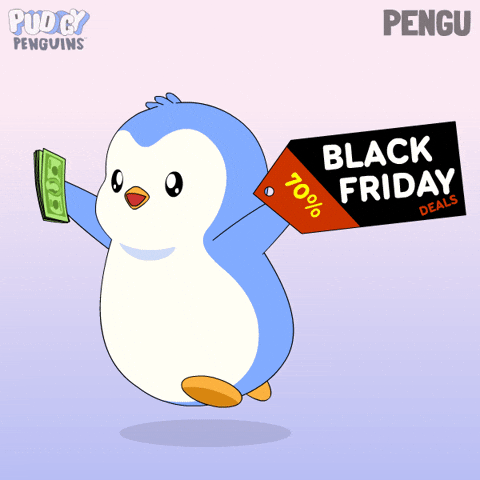 Merry Christmas GIF by Pudgy Penguins