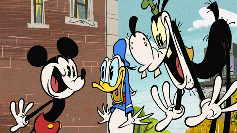 Best Friends Love GIF by Mickey Mouse