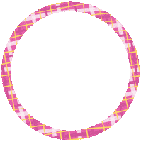 Pink Circle Sticker by しまみほ