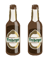 Beer Cheers Sticker by Freiberger