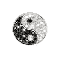 Black White Ice Sticker