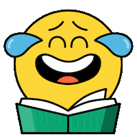 Book Laughing Sticker by Amazon Books