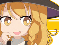 Marisa Kirisame 2Hu GIF