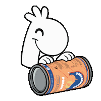 Peach Dose Sticker by Paulberger