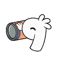 Peach Dose Sticker by Paulberger