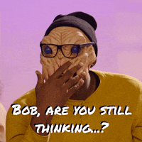 hyperise thinking waiting bob personalisation GIF