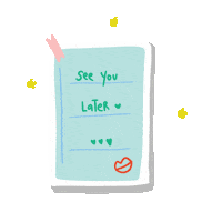Happy See You Sticker by Nhena