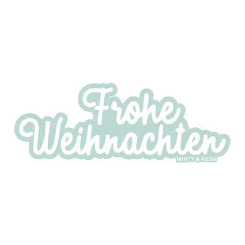 MintyPosh giphyupload christmas merry christmas weihnachten Sticker