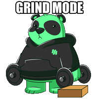 Working Out Locked In Sticker by SuperVerse