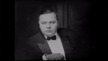 Black And White Reaction GIF