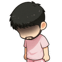Sad Dark Sticker