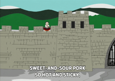 walking wall GIF by South Park 